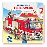 Trötsch Pappenbuch Puzzlebuch Feuerwehr: Beschäftigungsbuch Entdeckerbuch Puzzlebuch