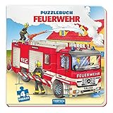 Trötsch Pappenbuch Puzzlebuch Feuerwehr: Beschäftigungsbuch Entdeckerbuch Puzzlebuch