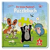 Trötsch Der kleine Maulwurf Puzzlebuch mit 4 Puzzle Maulwurf: Beschäftigungsbuch Entdeckerbuch Puzzlebuch