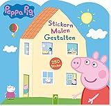 Peppa Pig Stickern Malen Gestalten: Mit 250 tollen Stickern