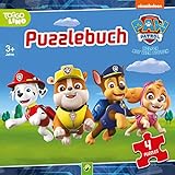 Puzzlebuch Paw Patrol - Helfer auf vier Pfoten: Mit 4 Puzzles mit je 12 Teilen für Kinder ab 3 Jahren