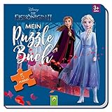 Die Eiskönigin 2 Puzzle-Ketten-Buch: Frozen-Puzzlebuch mit 5 Puzzles mit je 6 Teilen. Puzzle-Spaß mit Elsa und Anna für Kinder ab 3 Jahren
