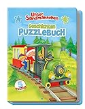 Geschichten-Puzzlebuch "Unser Sandmännchen": Mit 5 Puzzles